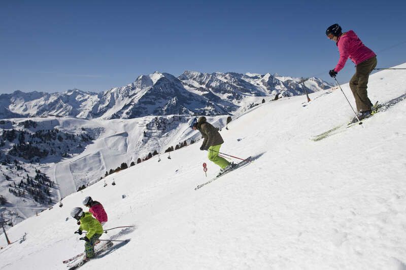 Skifahren mit der ganzen Familie im Zillertal